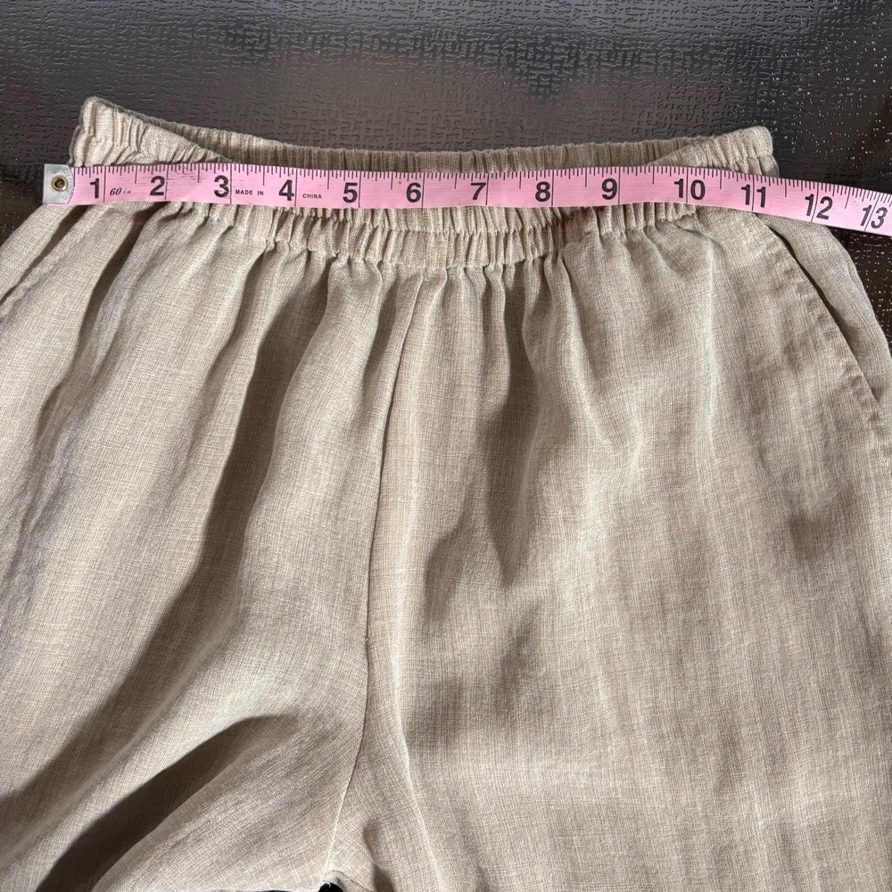 Vintage Fridaze Linen Pants Womens XS Resort Spring Break Beach Vacation Travel - Picture 6 of 8